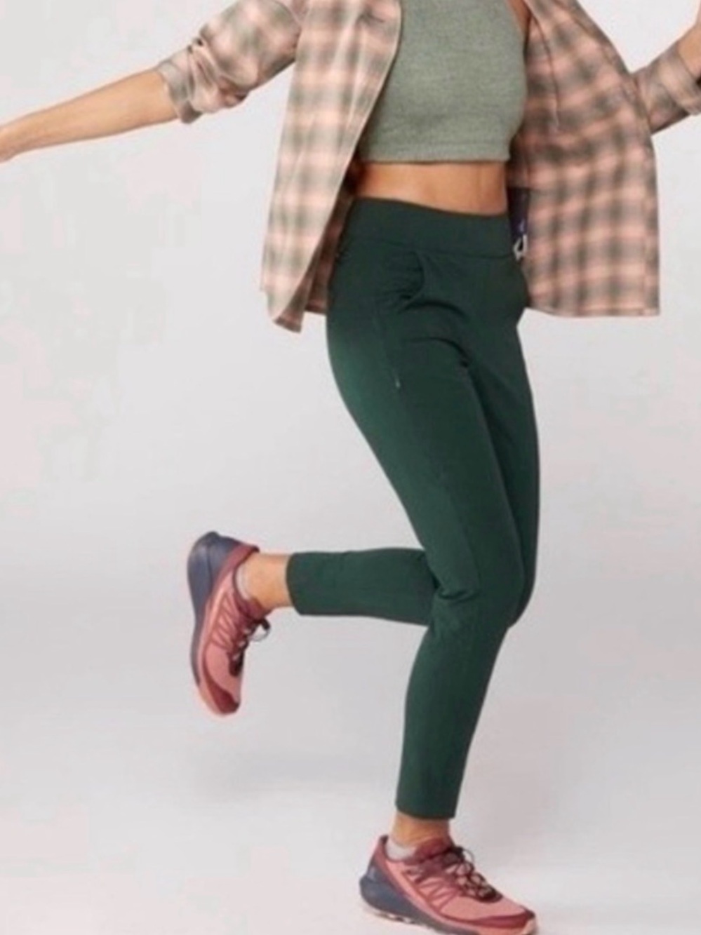 Alder Apparel Open Air Pants- Forest Green